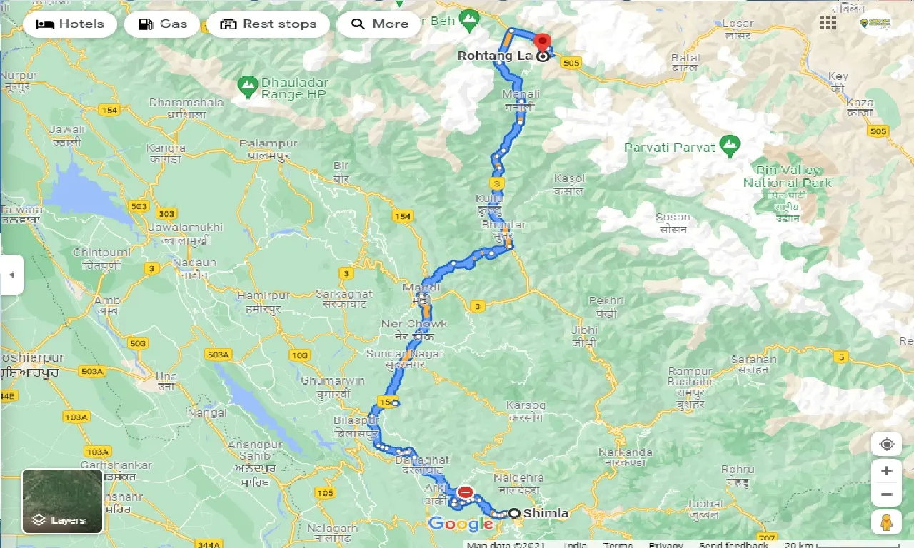 shimla-to-rohtang-la-taxi