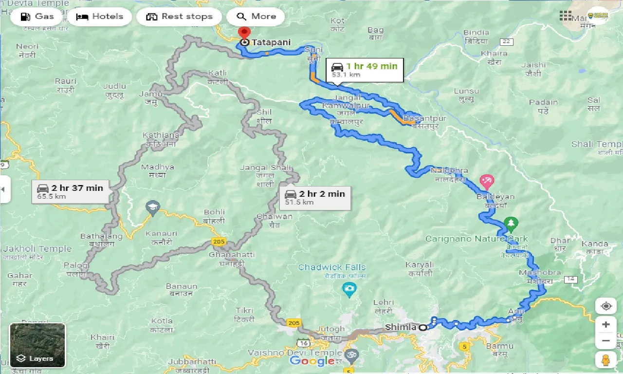 shimla-to-tattapani-one-way