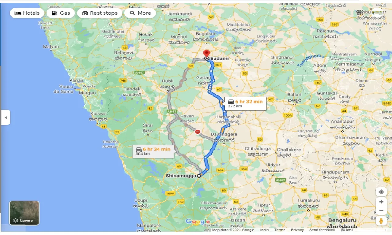 shimoga-to-badami-one-way