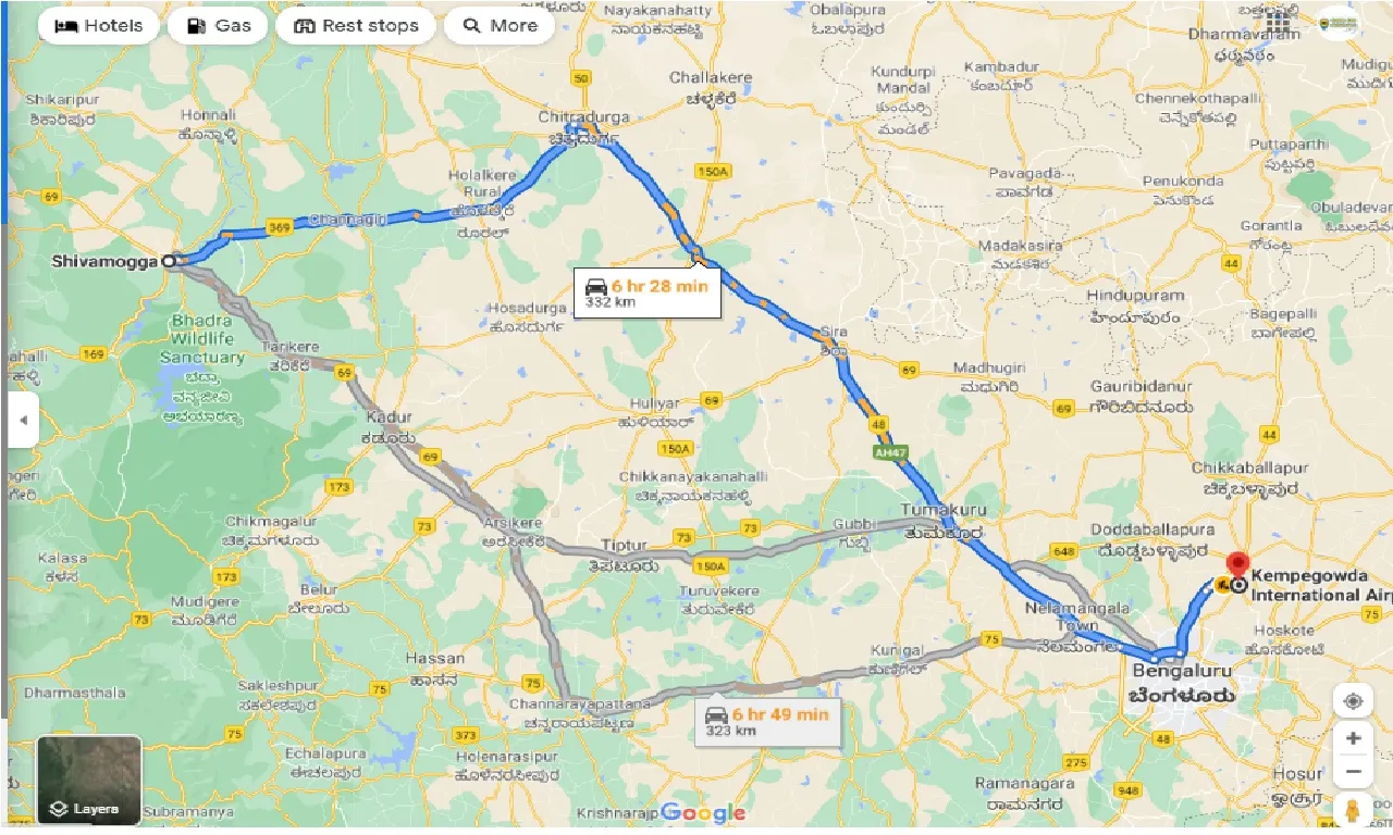 shimoga-to-bangalore-intl-airport-round-trip