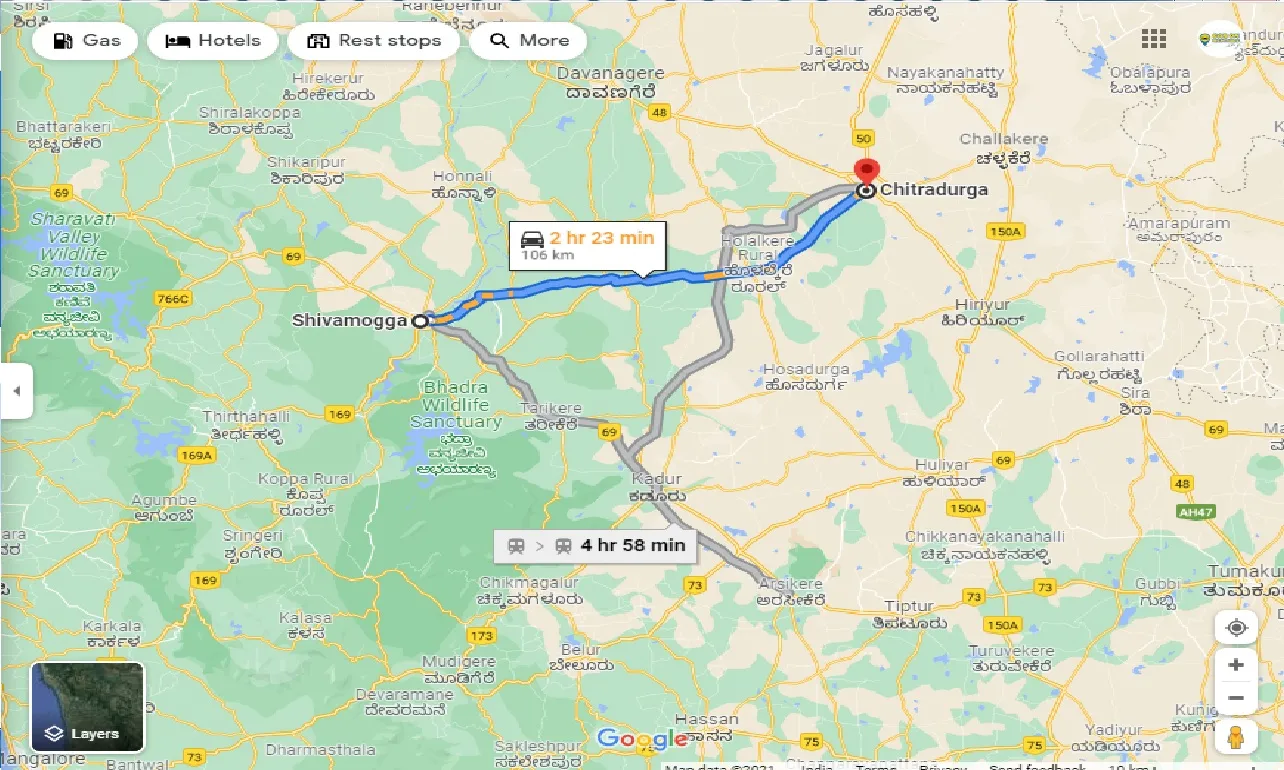 shimoga-to-chitradurga-round-trip