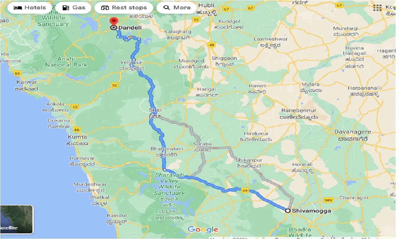 shimoga-to-dandeli-taxi