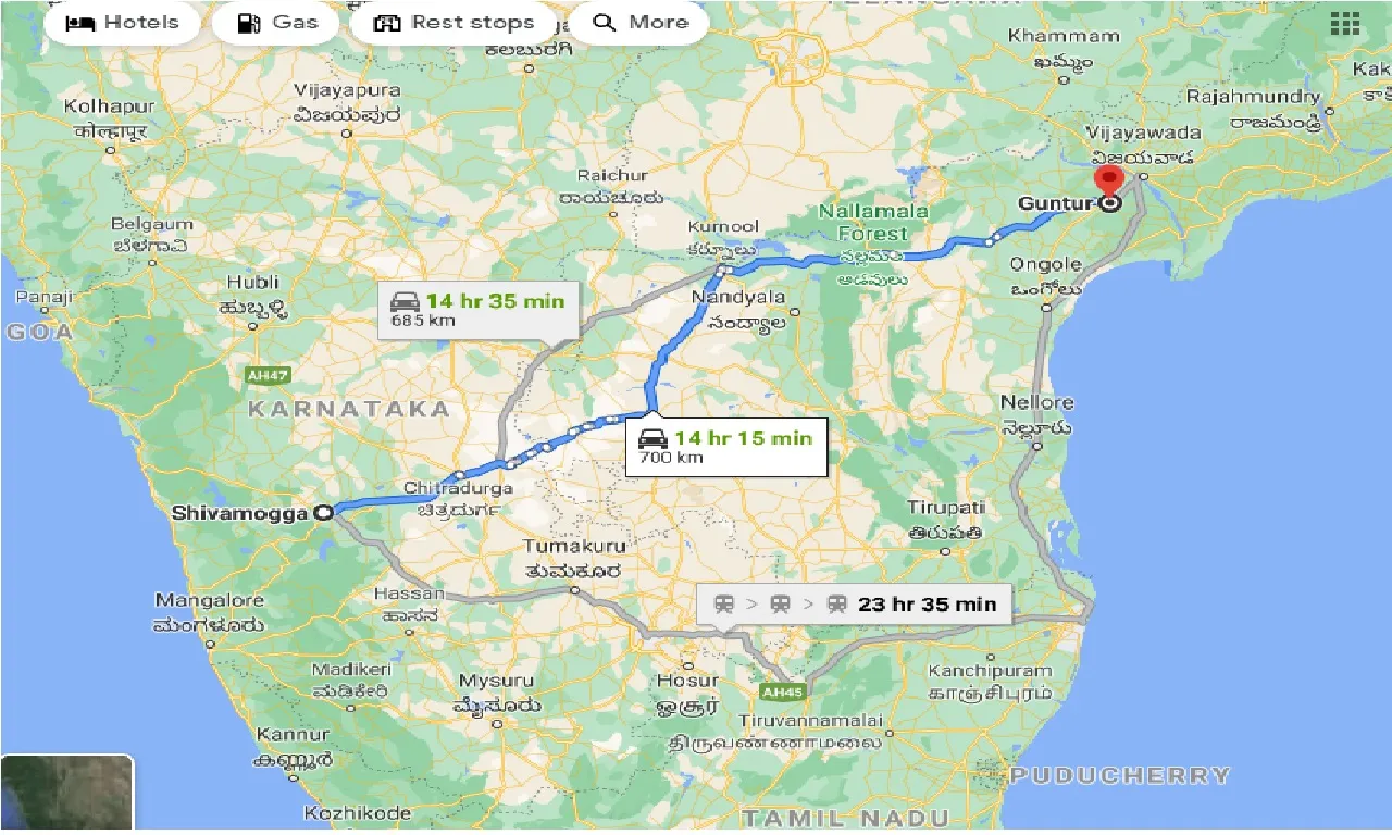 shimoga-to-guntur-taxi