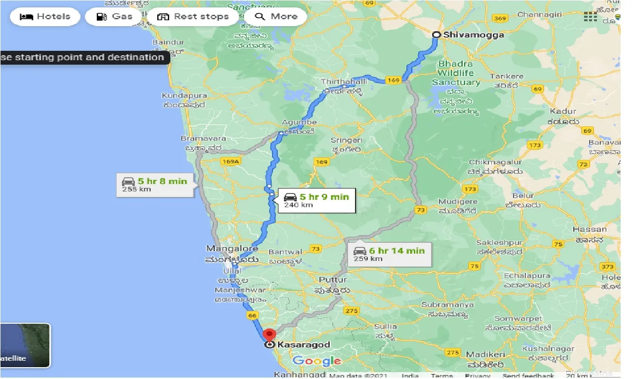shimoga-to-kasaragod-one-way