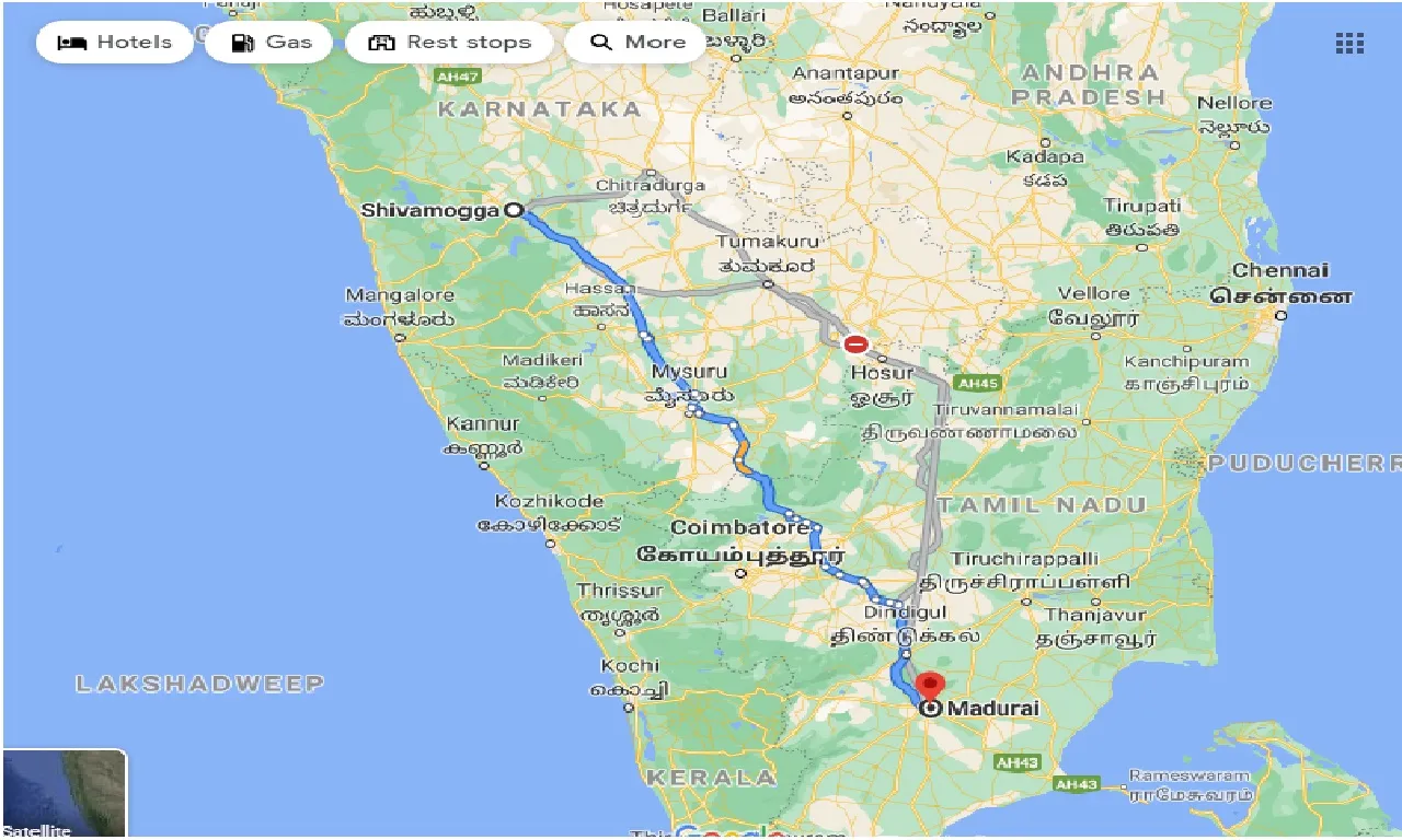 shimoga-to-madurai-taxi