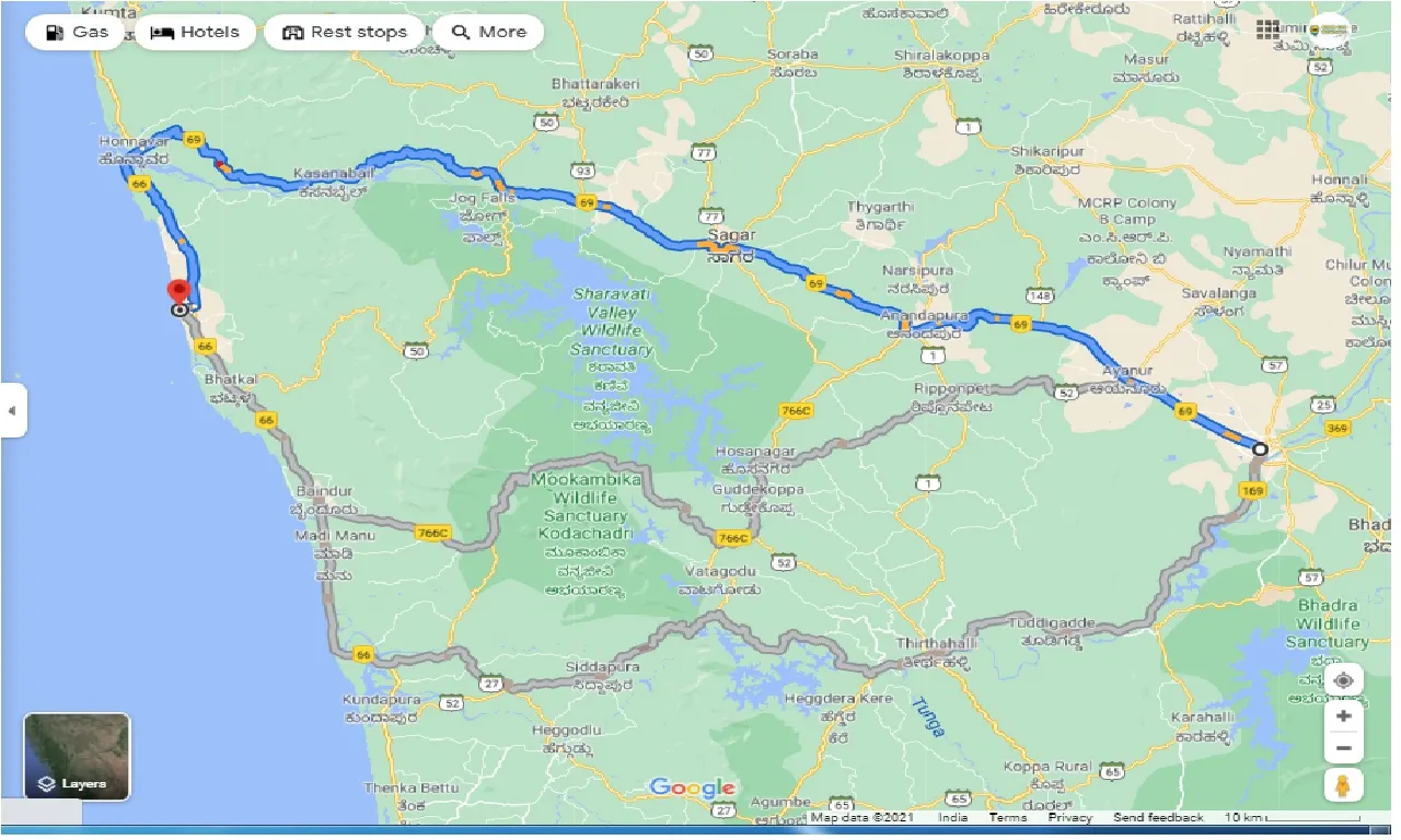 shimoga-to-murudeshwar-round-trip