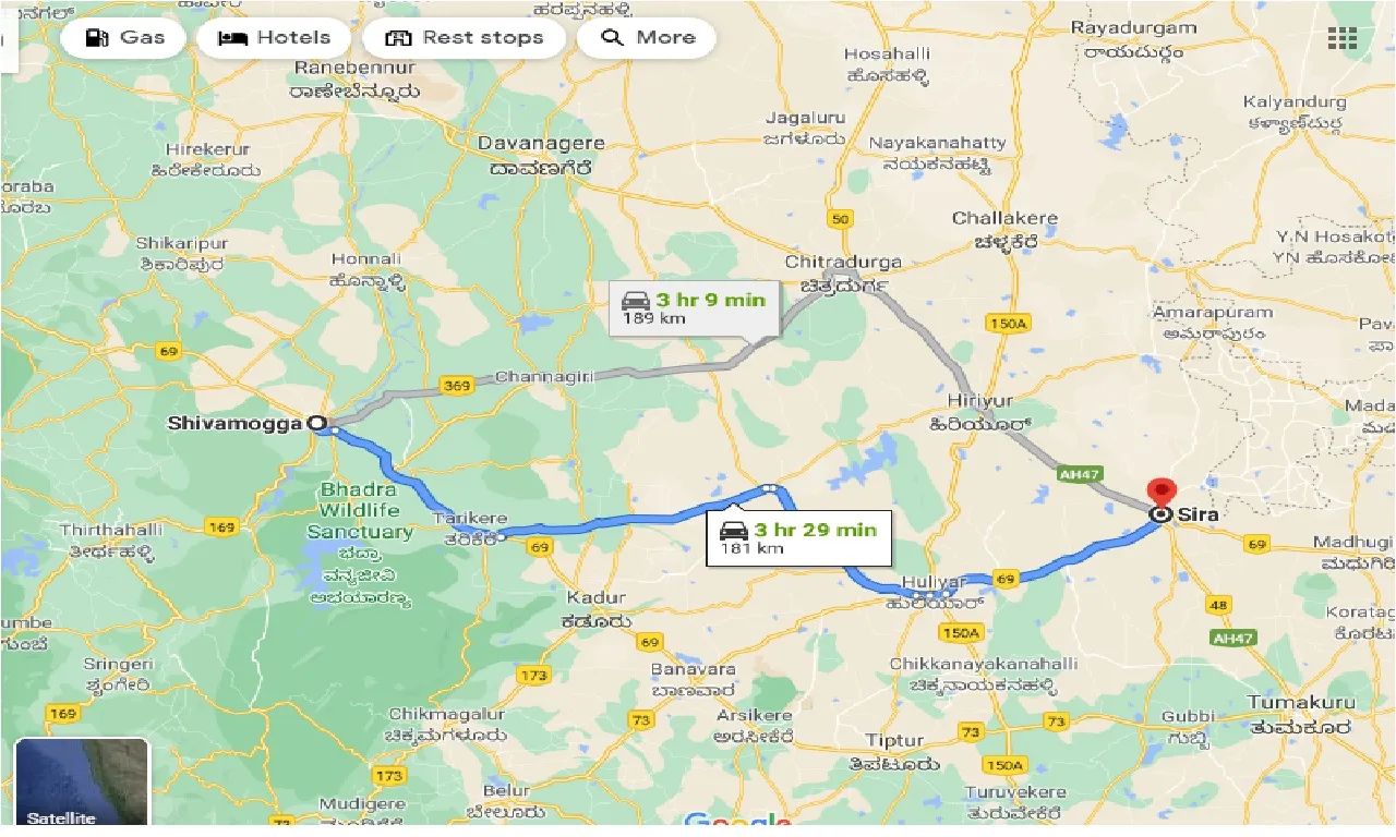 shimoga-to-sira-taxi