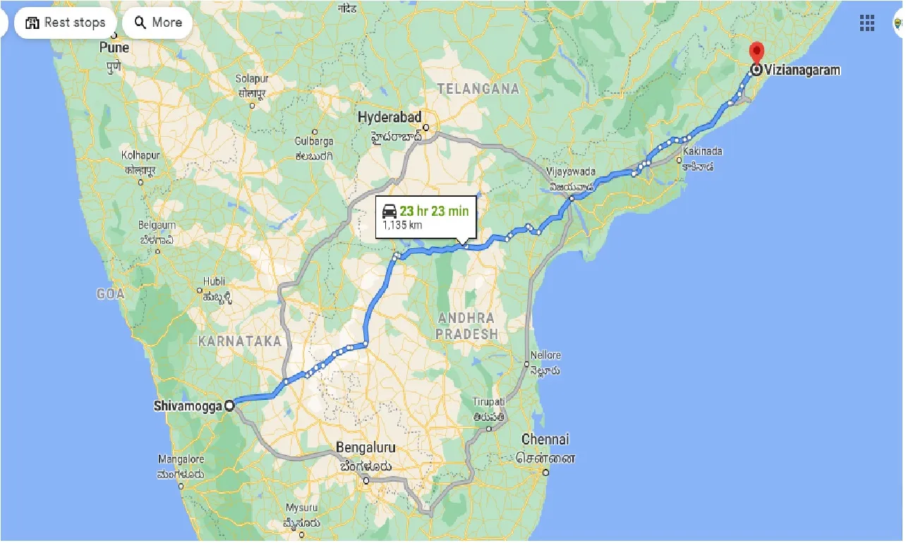 shimoga-to-vizianagaram-taxi