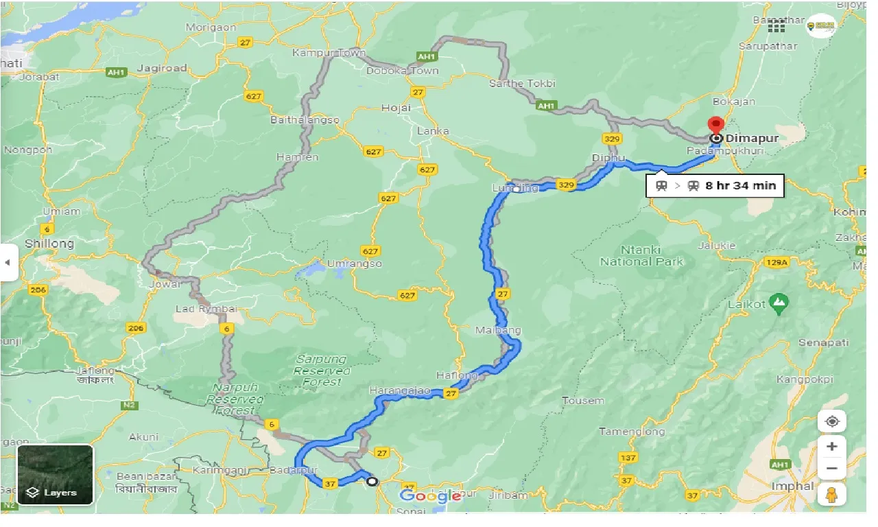 silchar-to-dimapur-one-way