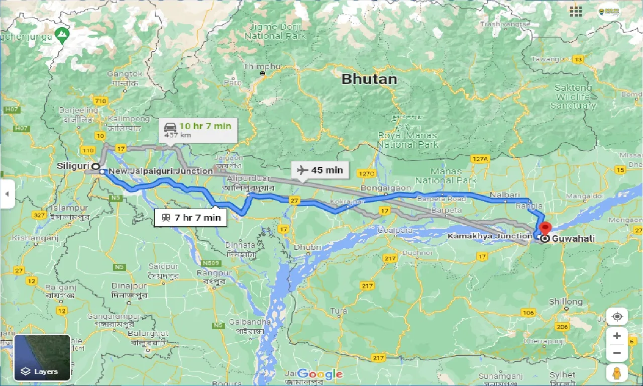 siliguri-to-guwahati-one-way
