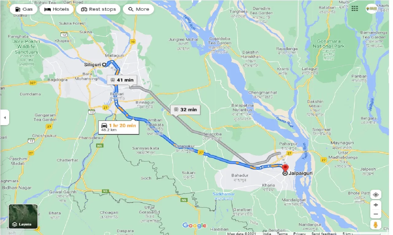 siliguri-to-jalpaiguri-round-trip