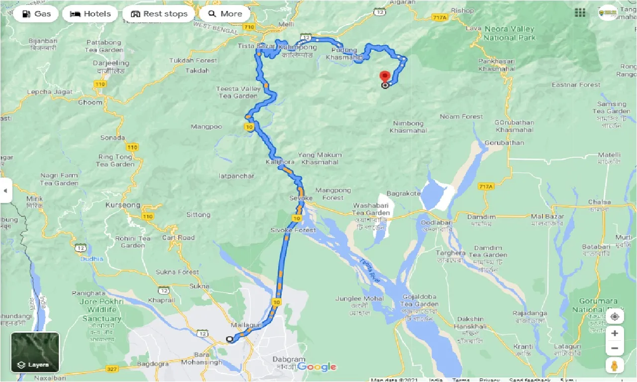 siliguri-to-lolegaon-one-way