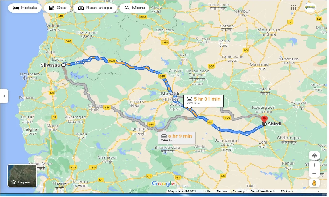 silvassa-to-shirdi-one-way