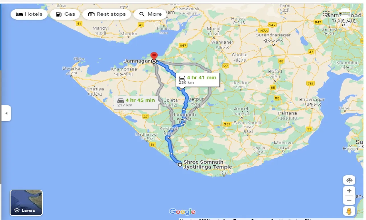 somnath-to-jamnagar-one-way