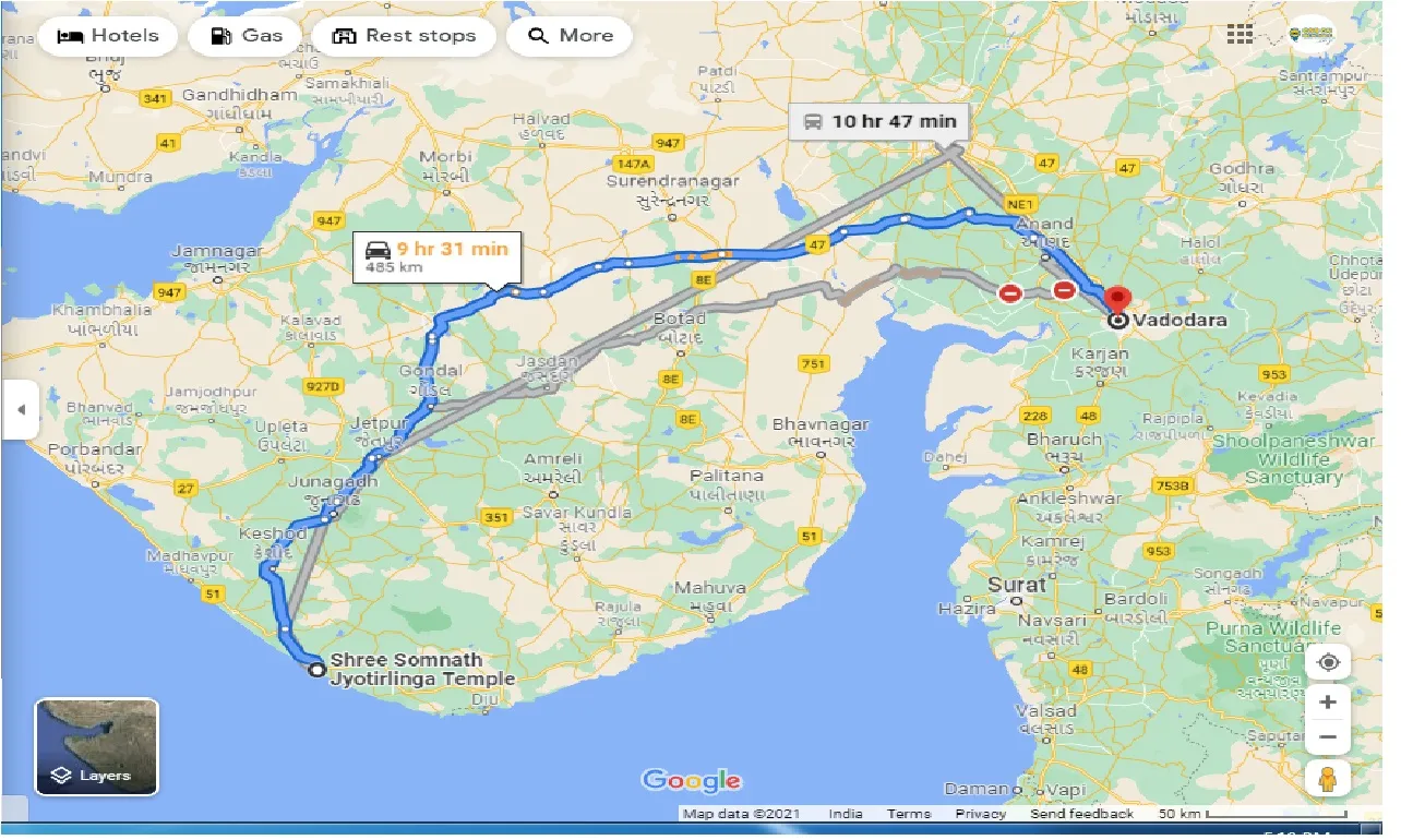 somnath-to-vadodara-round-trip