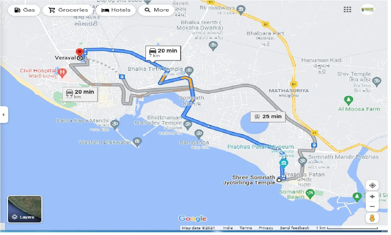 somnath-to-veraval-round-trip