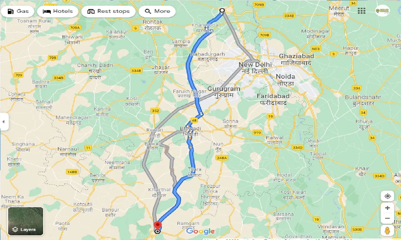 sonipat-to-alwar-taxi