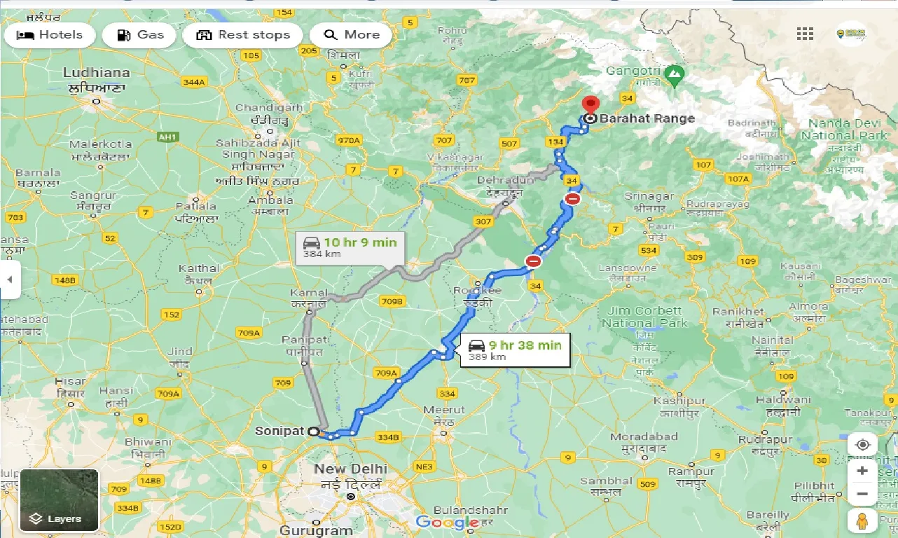 sonipat-to-barahat-range-one-way