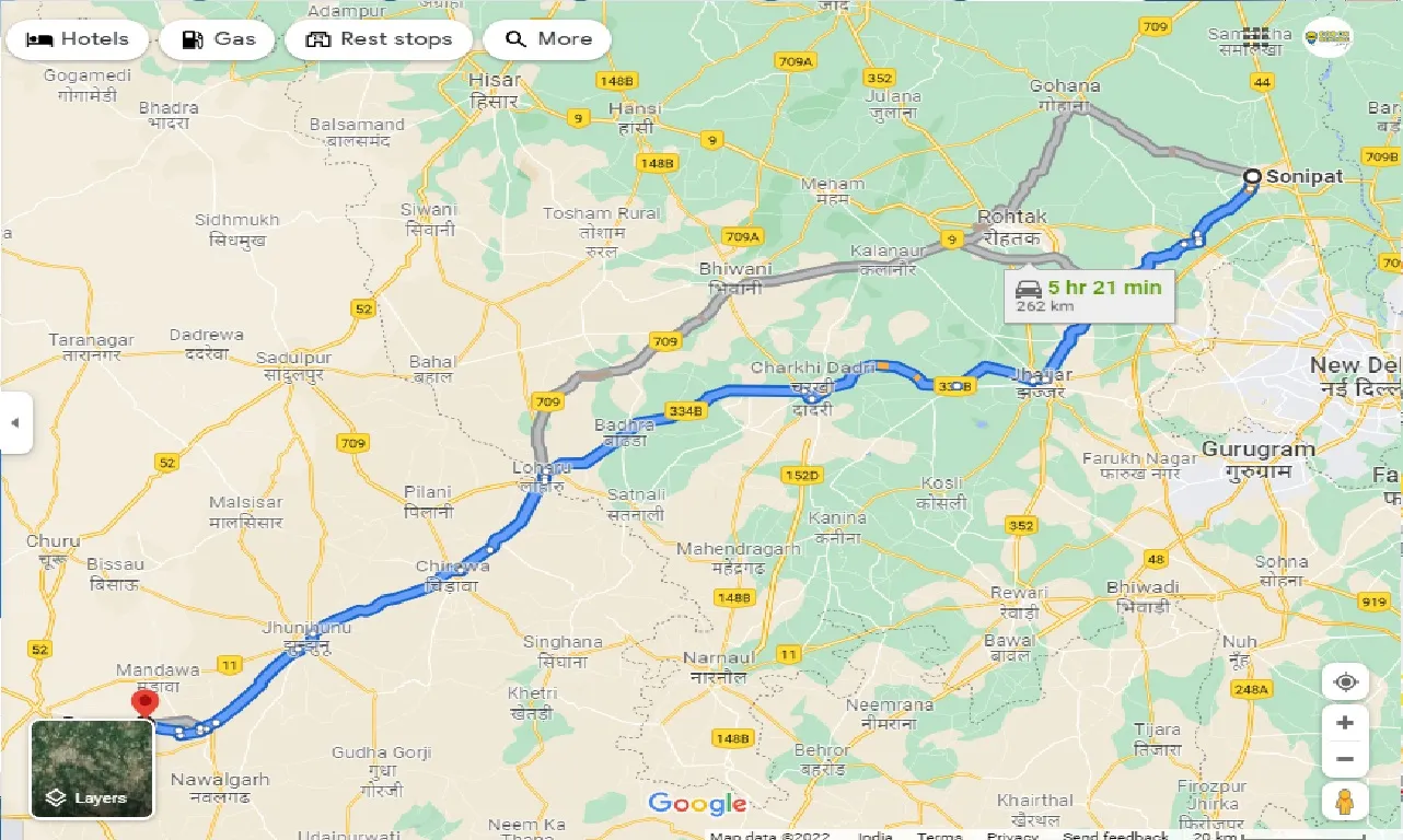sonipat-to-beswa-taxi