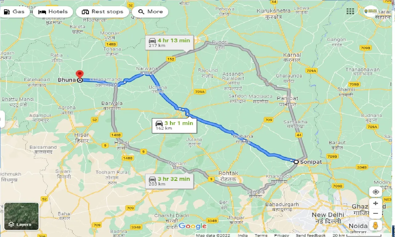 sonipat-to-bhuna-taxi