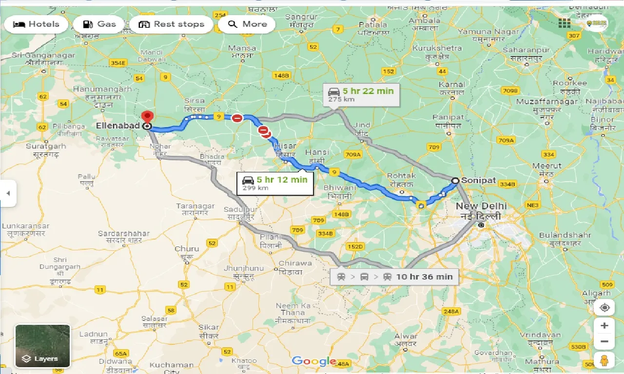 sonipat-to-ellenabad-taxi