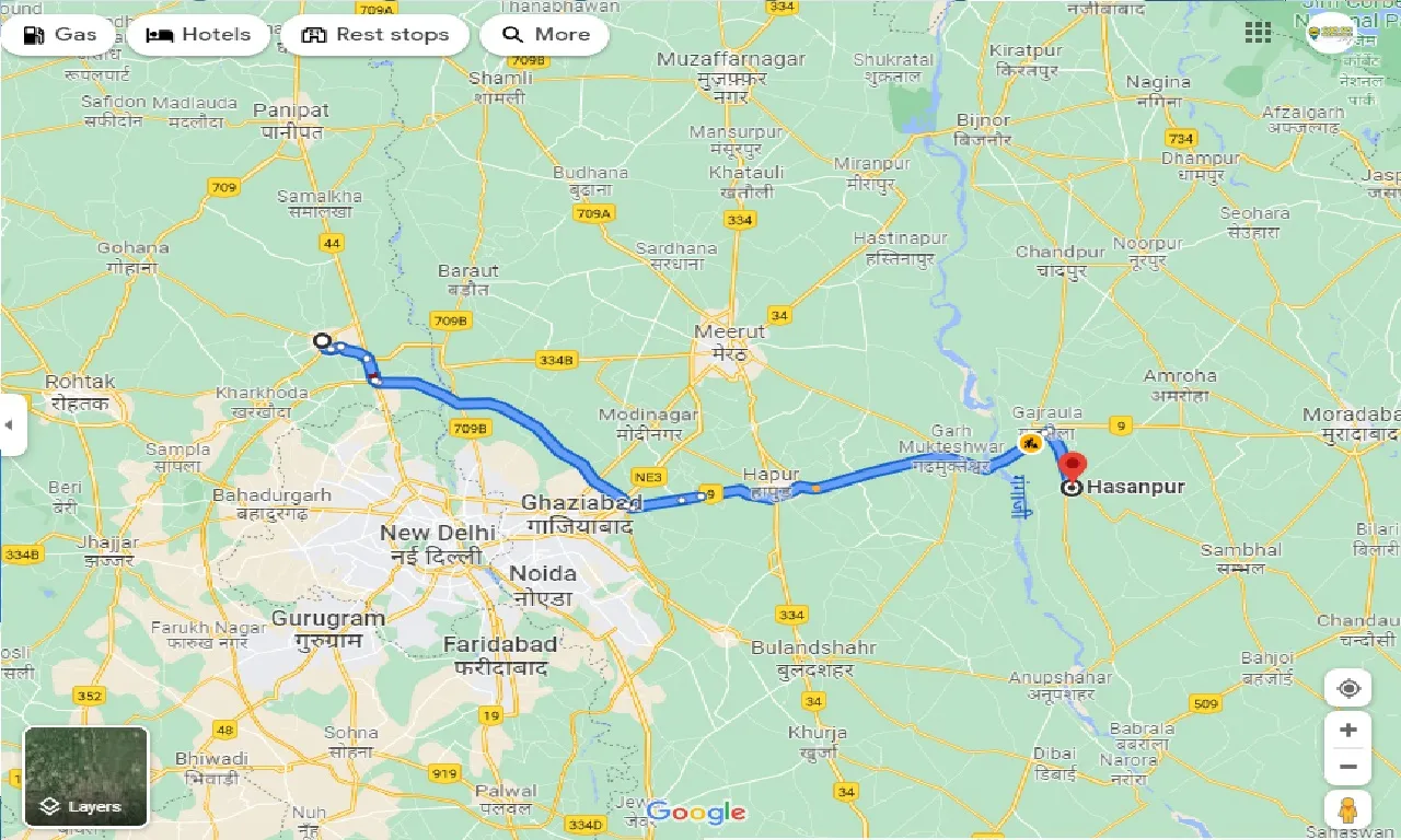 sonipat-to-hasanpur-one-way