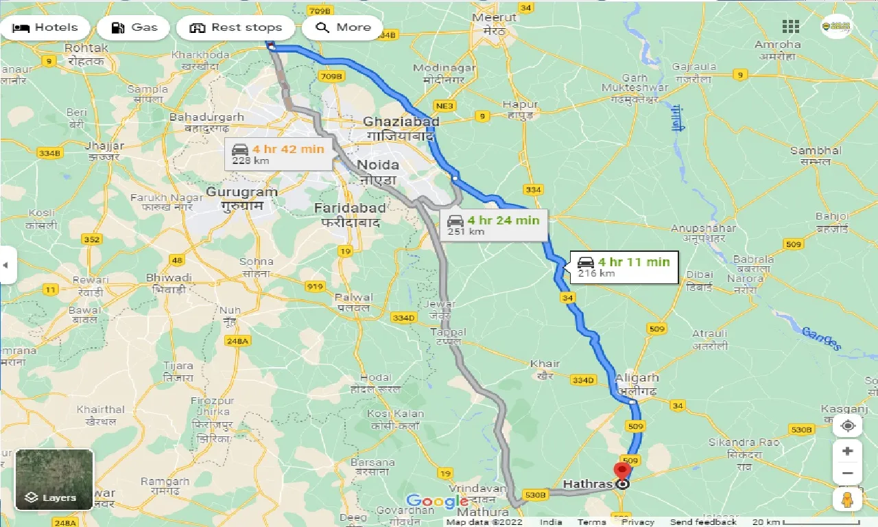 sonipat-to-hathras-one-way