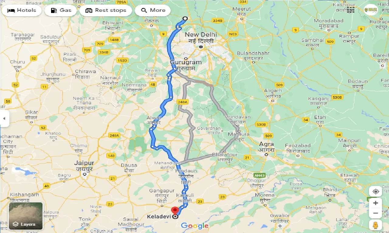 sonipat-to-keladevi-one-way
