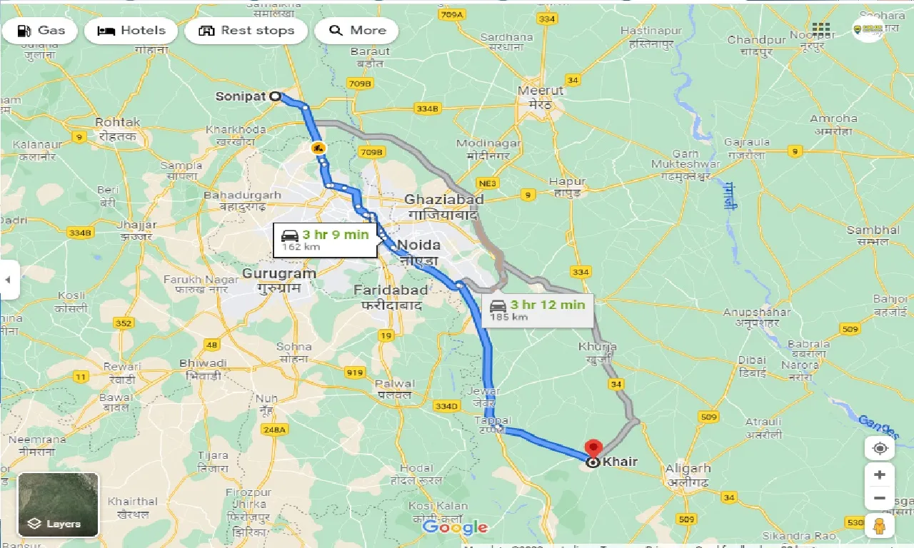 sonipat-to-khair-taxi
