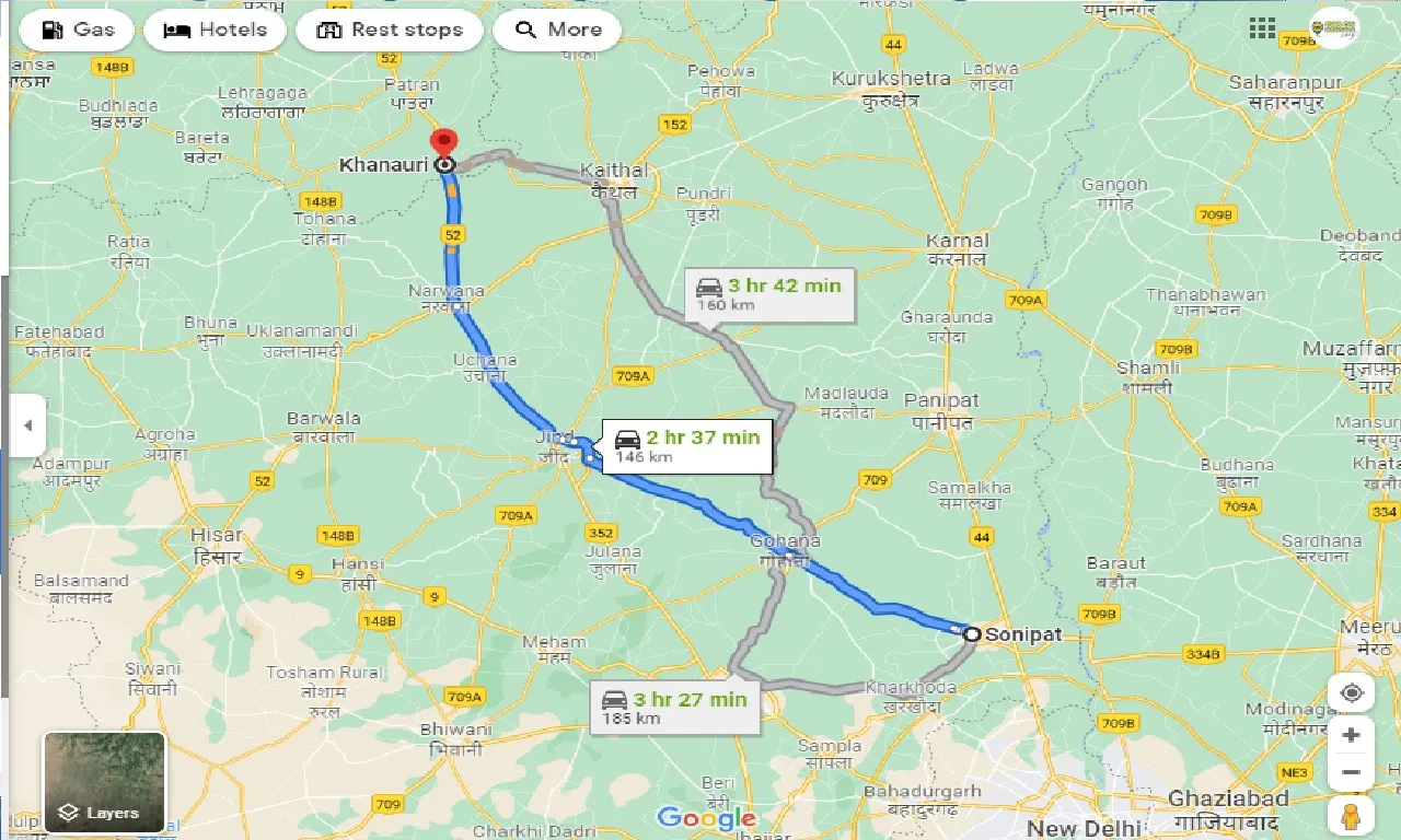 sonipat-to-khanauri-one-way