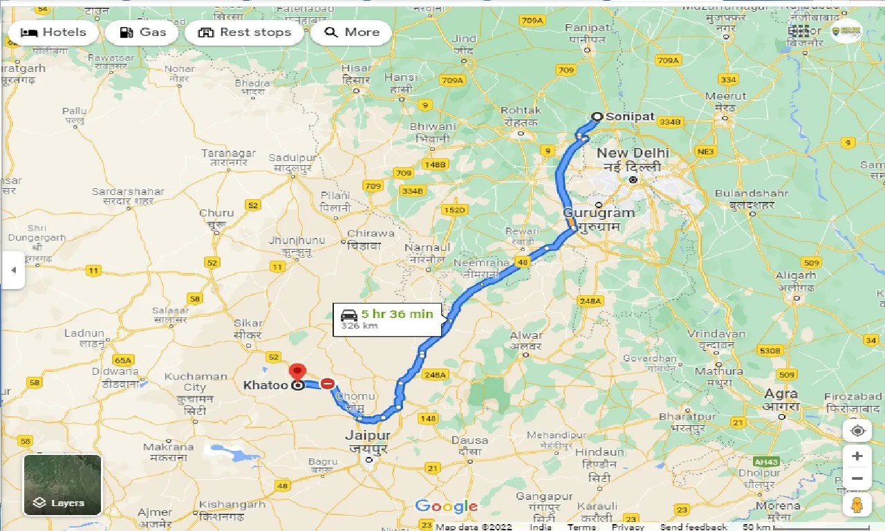 sonipat-to-khatoo-taxi