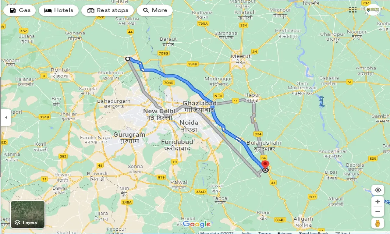 sonipat-to-khurja-one-way