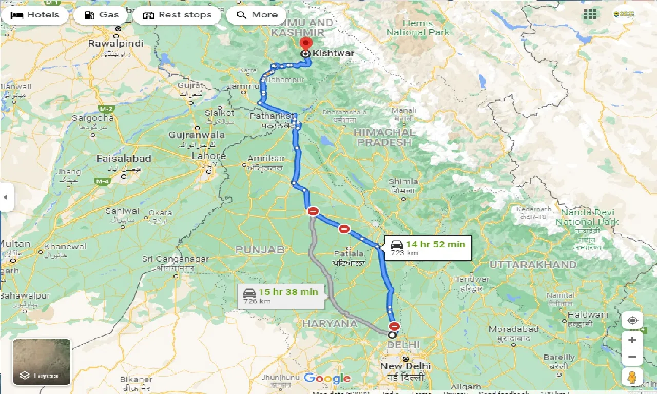 sonipat-to-kishtwar-one-way