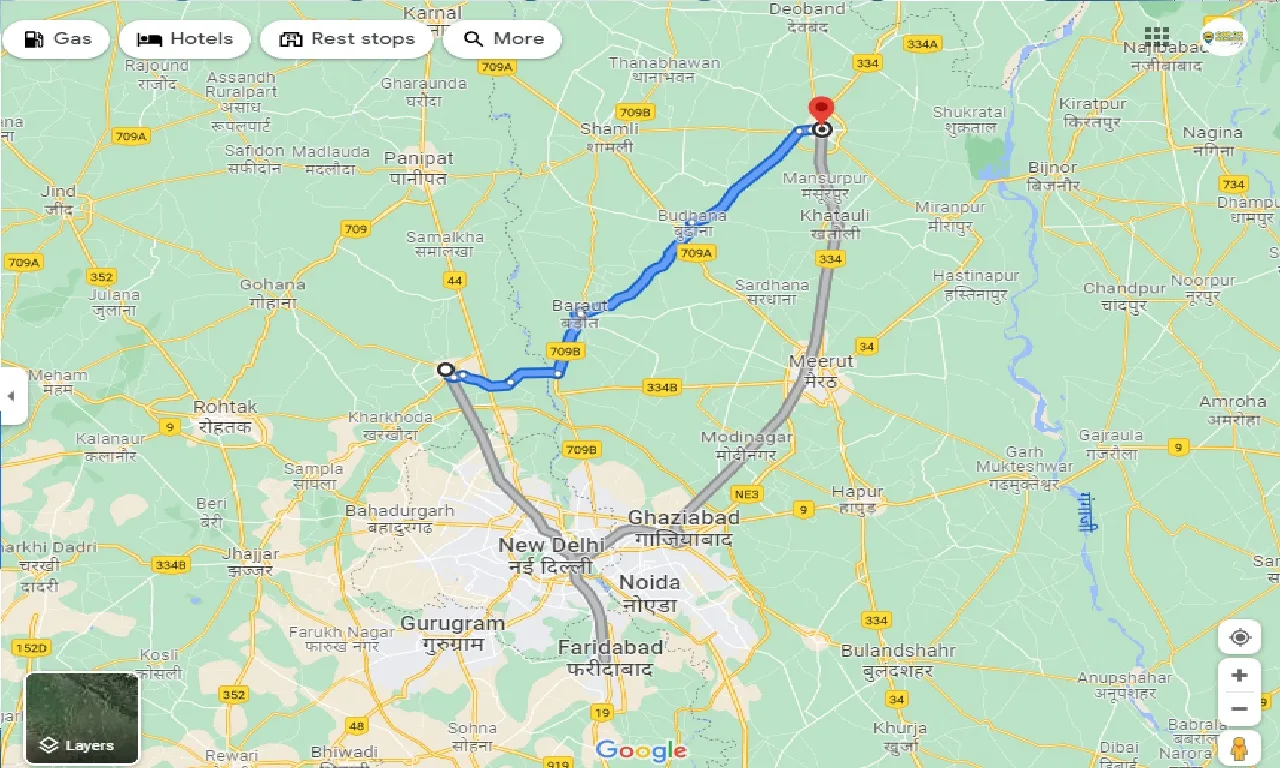 sonipat-to-muzaffarnagar-taxi
