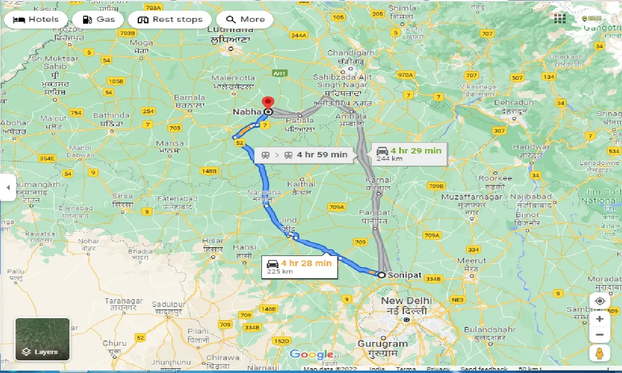 sonipat-to-nabha-one-way