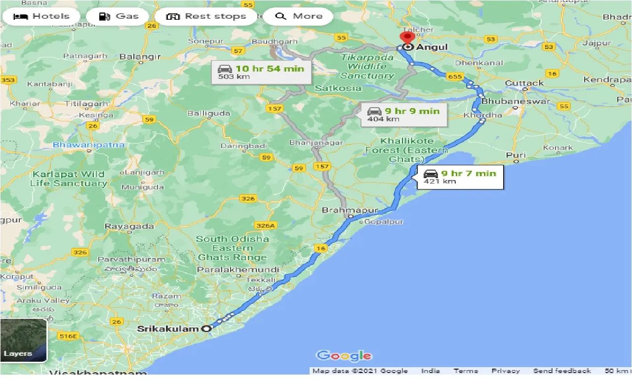 srikakulam-to-angul-one-way
