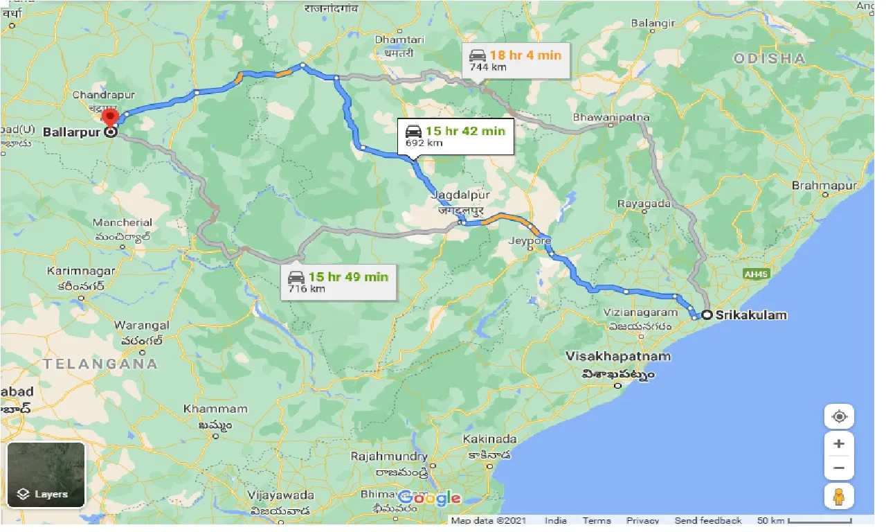 srikakulam-to-ballarpur-taxi