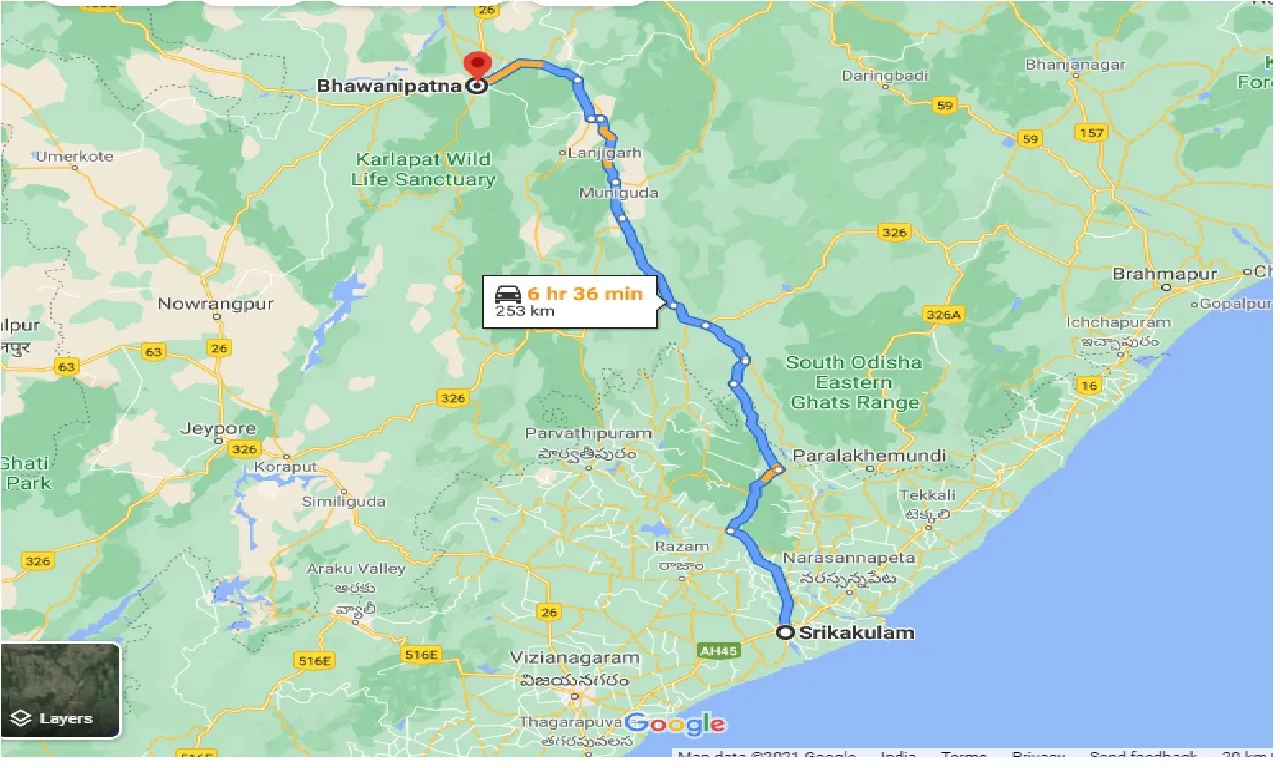 srikakulam-to-bhawanipatna-taxi