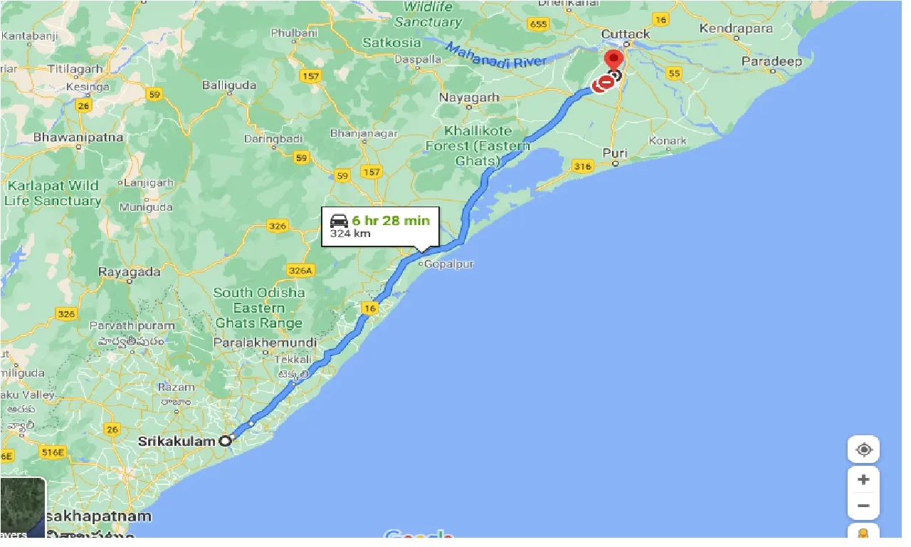 srikakulam-to-bhubaneswar-taxi