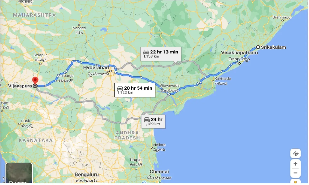 srikakulam-to-bijapur-one-way