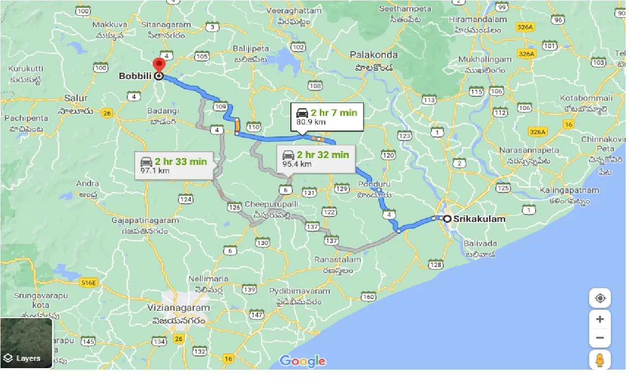 srikakulam-to-bobbili-one-way