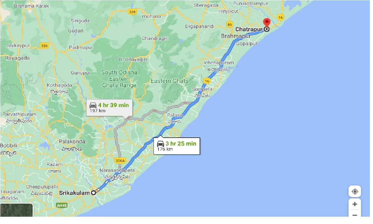 srikakulam-to-chatrapur-taxi