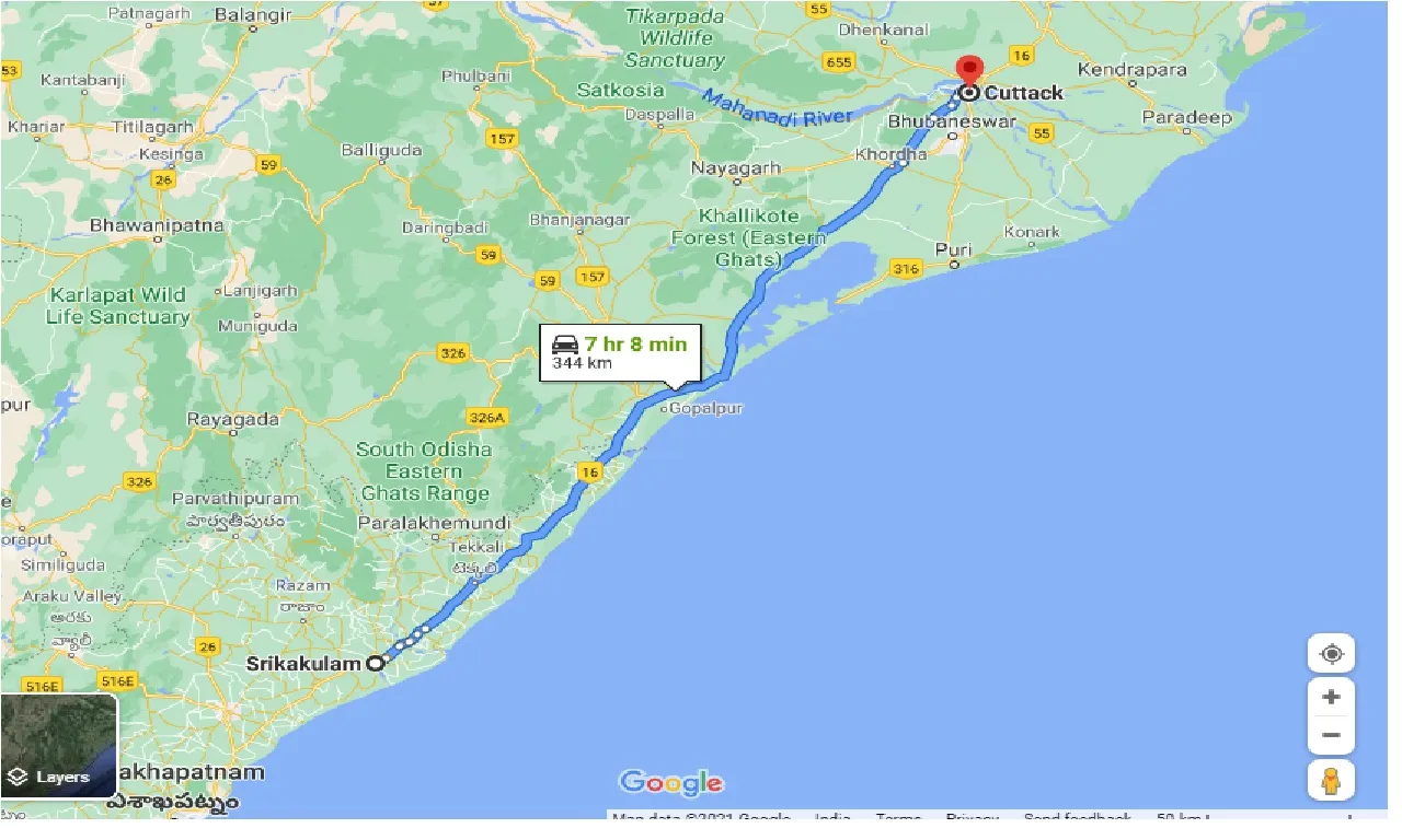 srikakulam-to-cuttack-taxi