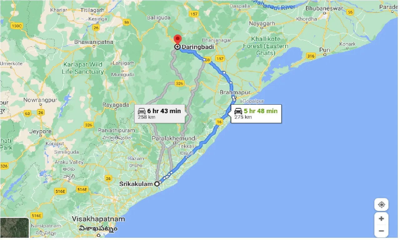 srikakulam-to-daringbadi-one-way