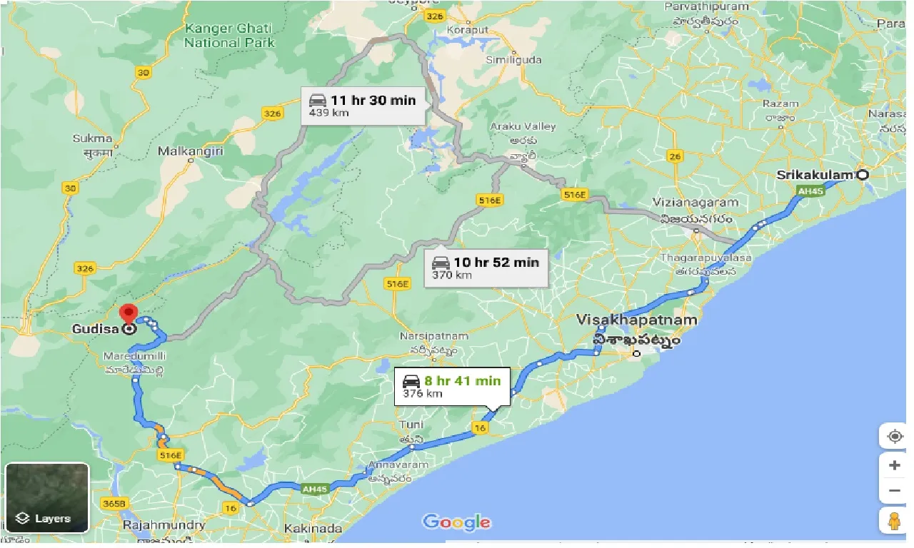 srikakulam-to-gudisa-one-way