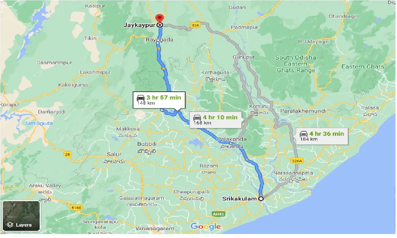 srikakulam-to-jaykaypur-one-way