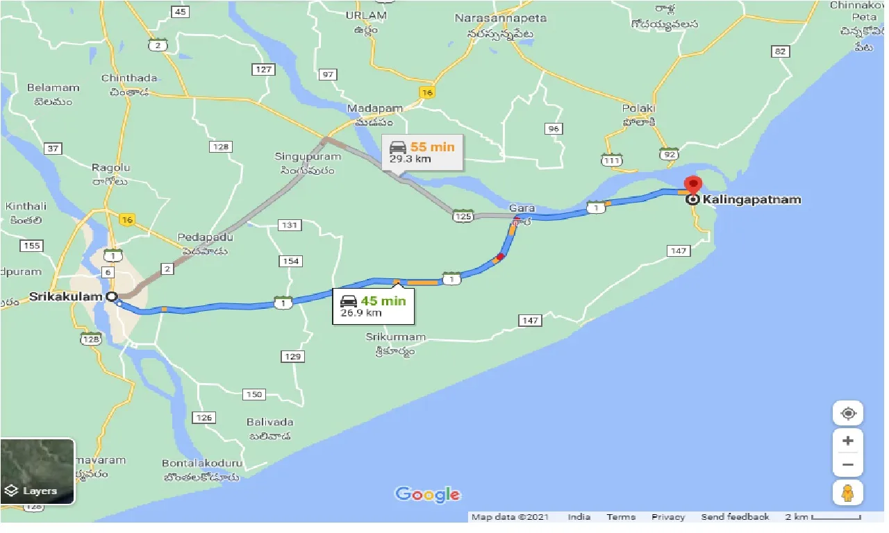 Srikakulam To Kalingapatnam One Way srikakulam-to-kalingapatnam-one-way