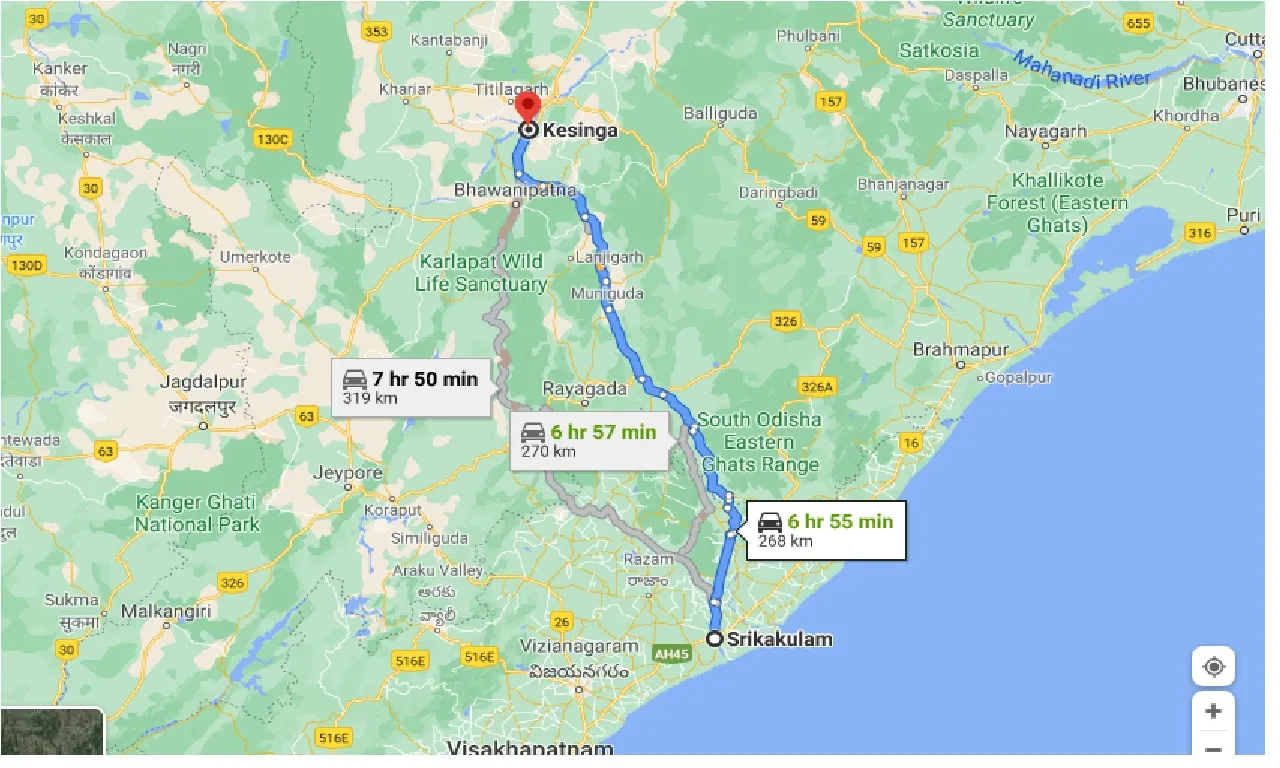 srikakulam-to-kesinga-one-way