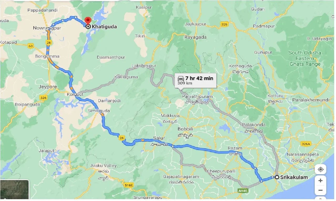 srikakulam-to-khatiguda-taxi