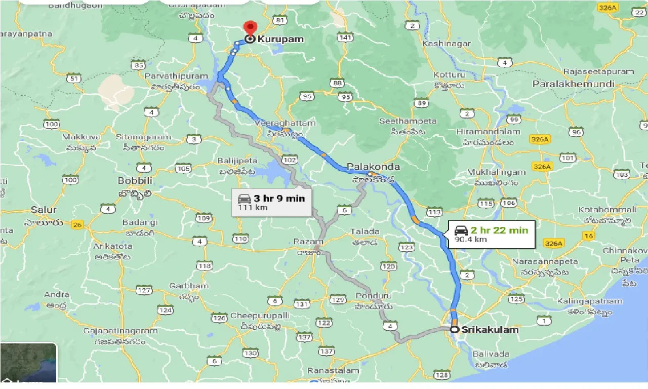 srikakulam-to-kurupam-one-way